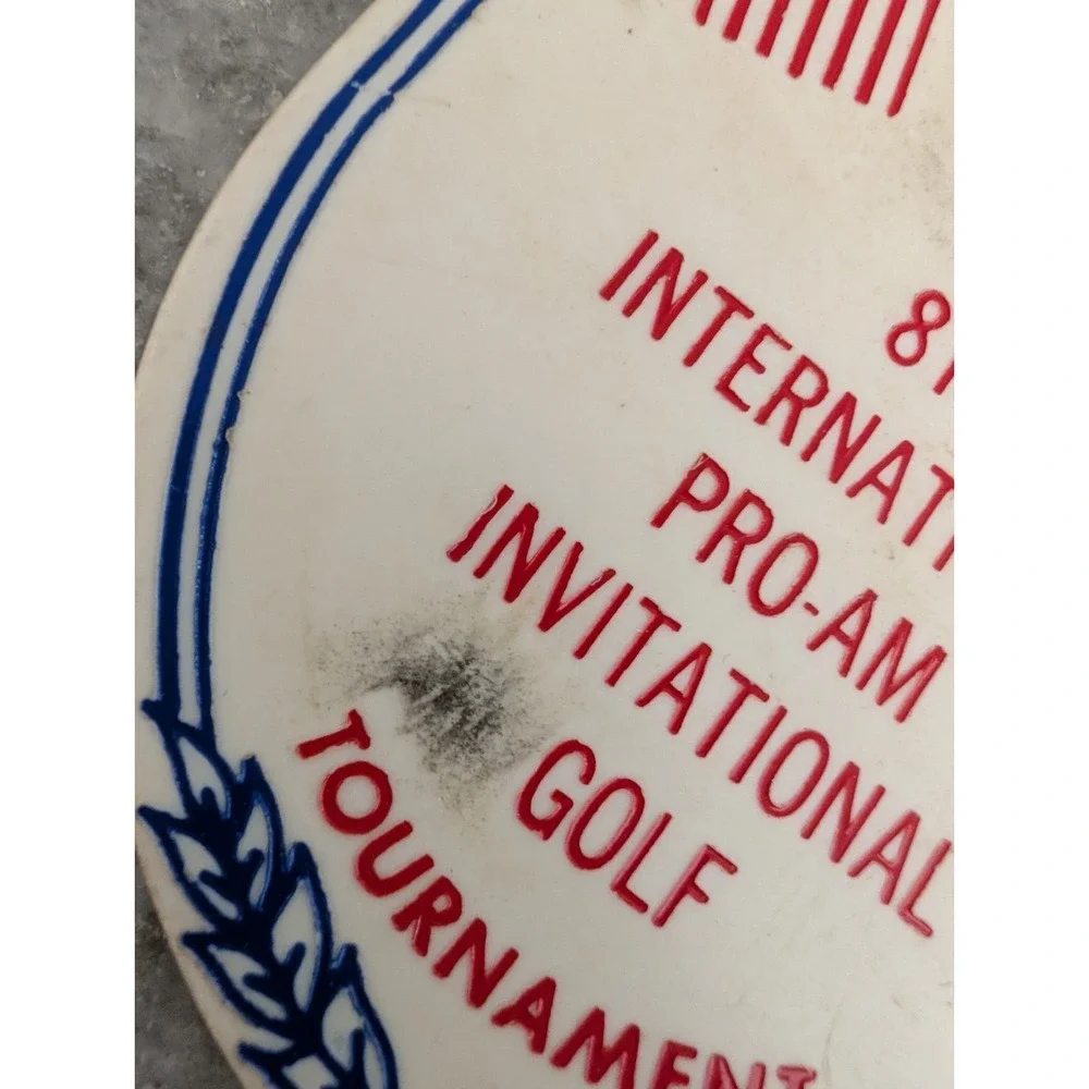 8th International Pro-Am Invitational Golf Tournament Golf Bag Tag, Haworth, NJ